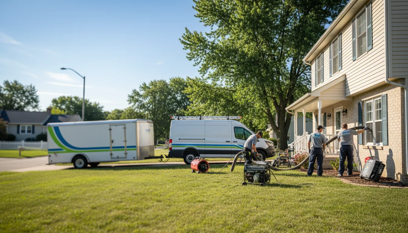 Flooded Basement Restoration And Cleanup With Repair in Puxico, MO near me